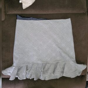 American Living women Business skirt Swing Knee Length Black & Gray size 16